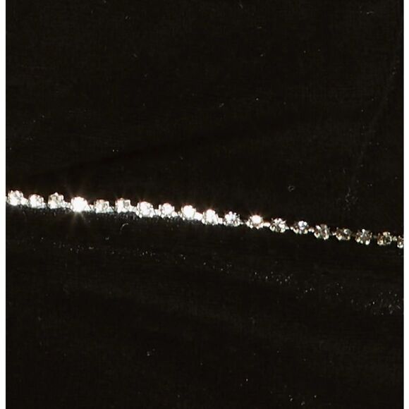 Amy Lynn Velvet Plunge Crop Tank NWT M - Picture 4 of 6